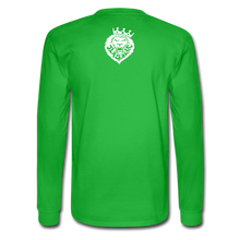 Men's Power And Influence Long Sleeve Tee - bright green