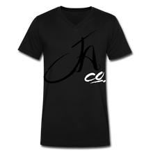 Men's Signature JA Co Premium V Neck Tee - black