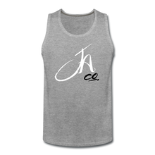 Men’s Signature JA CO Premium Tank - heather gray