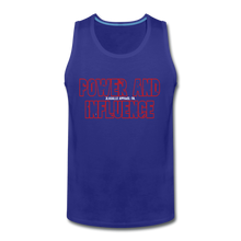 Men’s POWER AND INFLUENCE PremiumTank - royal blue