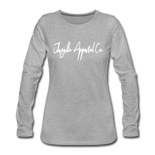 Women's Signature Jlasalle Premium L/S Tee - heather gray