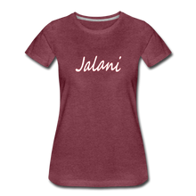 Women’s Signature Jalani Premium Tee - heather burgundy