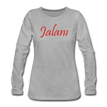 Women’s Featured Signature Jalani Premium L/S Tee - heather gray
