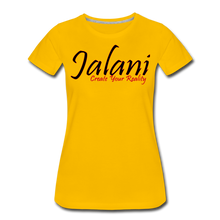 Women’s Signatured Jalani Premium Tee - sun yellow