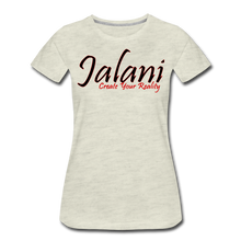 Women’s Signatured Jalani Premium Tee - heather oatmeal