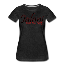 Women’s Signatured Jalani Premium Tee - charcoal grey