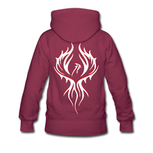 Women’s Featured Signature Jalani Premium Hoodie - burgundy