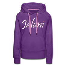 Women’s Featured Signature Jalani Premium Hoodie - purple