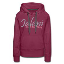 Women’s Signature Jalani Premium Hoodie - burgundy