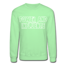 Men's POWER AND INFLUENCE Crewneck Sweatshirt - lime