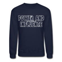 Men's POWER AND INFLUENCE Crewneck Sweatshirt - navy