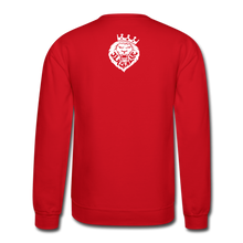 Men's POWER AND INFLUENCE Crewneck Sweatshirt - red