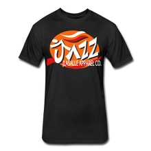Fitted Cotton/Poly T-Shirt by Next Level - black