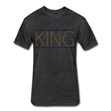 Men's King Premium Tee - heather black