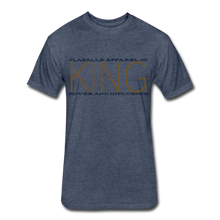 Men's King Premium Tee - heather navy