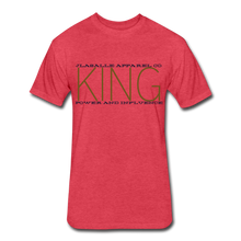 Men's King Premium Tee - heather red