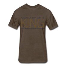 Men's King Premium Tee - heather espresso
