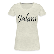 Women’s Signature Jalani Premium Tee - heather oatmeal