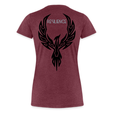 Women’s Signature Jalani Premium Tee - heather burgundy