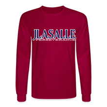 Men's Signature Jlasalle Premium L/S Tee - dark red
