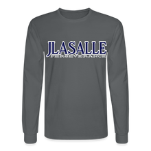 Men's Signature Jlasalle Premium L/S Tee - charcoal
