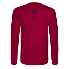 Men's Signature Jlasalle Premium L/S Tee - dark red