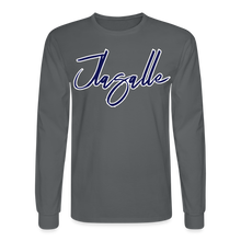 Men's Signature Jlasalle Premium L/S Tee - charcoal