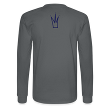 Men's Signature Jlasalle Premium L/S Tee - charcoal