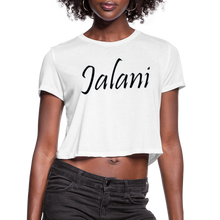 Women's Signature Jalani Cropped T-Shirt - white
