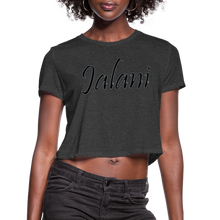 Women's Signature Jalani Cropped T-Shirt - deep heather