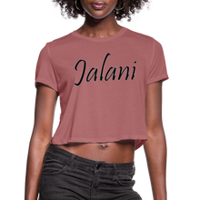 Women's Signature Jalani Cropped T-Shirt - mauve