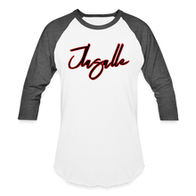 Men's Signature Jasalle Premium Baseball Tee - white/charcoal