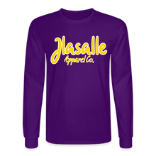 Men's Signature Jlasalle Premiuim L/S Tee - purple