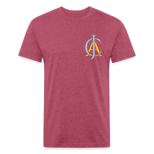 Men's Signature JAC Premium Tee - heather burgundy