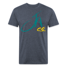 Men's Signature JA CO Premium Tee - heather navy