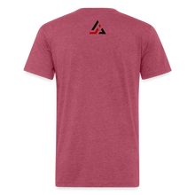 Men's Power And Influence Premium Tee - heather burgundy