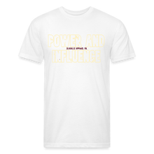 Men's Power And Influence Premium Tee - white