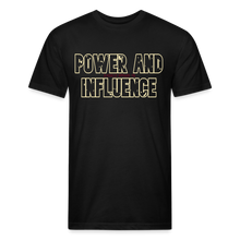 Men's Power And Influence Premium Tee - black