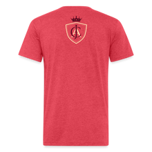 Men's Power And Influence Premium Tee - heather red
