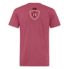 Men's Power And Influence Premium Tee - heather burgundy