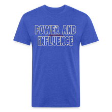 Men's Power And Influence Premium Tee - heather royal