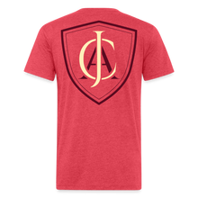 Men's Signature JAC Crest Premium Tee - heather red