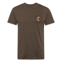 Men's Signature JAC Crest Premium Tee - heather espresso