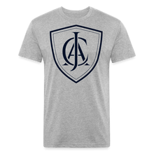Men's Signature JAC Crest Premium (Black Out) Tee - heather gray