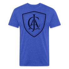 Men's Signature JAC Crest Premium (Black Out) Tee - heather royal