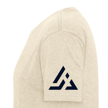Men's Signature JAC Crest Premium (Black Out) Tee - heather cream