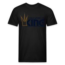 Men's King Premium Tee (Metallic Flake) - black