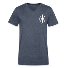 Men's JAC Insignia Premium V-Neck Tee - heather navy