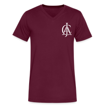 Men's JAC Insignia Premium V-Neck Tee - maroon