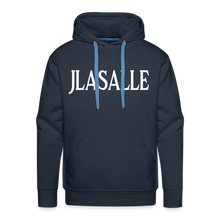 Men’s Signature Jlasalle Premium Hoodie F/B Print - navy
